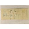 Image 2 : 1866 QUINCY MINE $20 CANCELLED CHECK WITH 2 CENT