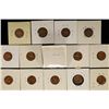 Image 2 : 14 ASSORTED LINCOLN CENTS WITH ENGRAVINGS-CIGARS,