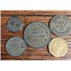 Image 1 : Howard Wilson Trade Token Set (5 pcs)