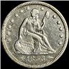 Image 1 : 1853-O Arws & Rays Seated Lib Quarter CLOSE UNC