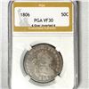 Image 1 : 1806 Draped Bust Half Dollar PGA-VF30 6/ Inv 6