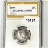 Image 1 : 1899 Barber Quarter PGA-PR66 CAMEO