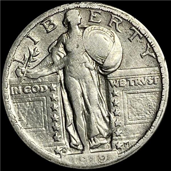 1919-D Standing Liberty Quarter LIGHTLY