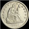 Image 1 : 1858-O Seated Liberty Quarter CLOSELY