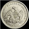 Image 2 : 1858-O Seated Liberty Quarter CLOSELY