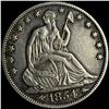 Image 1 : 1854-O Arrows Seated Liberty Half Dollar NEAR UNC