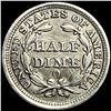 Image 2 : 1856-O Seated Liberty Half Dime UNCIRCULATED