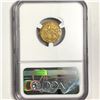 Image 2 : 1913 $2.50 Gold Quarter Eagle NGC-AU55
