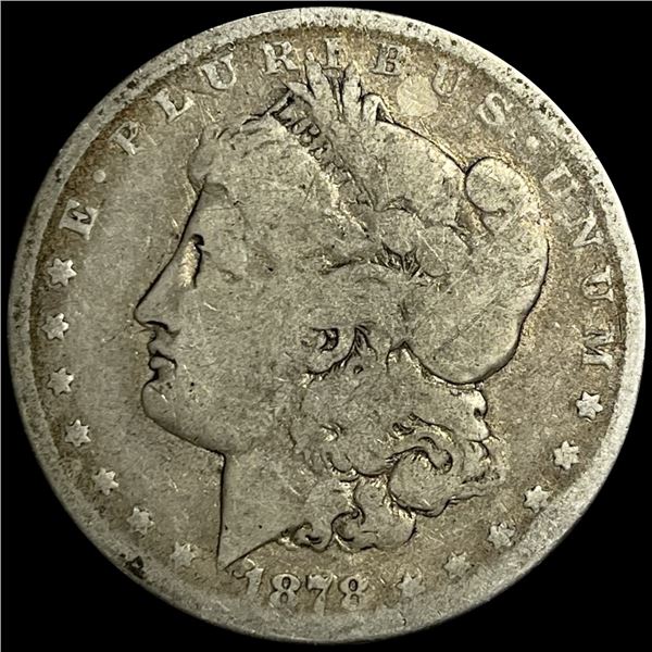 1878-CC Morgan Silver Dollar NICELY CIRCULATED