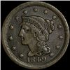 Image 1 : 1849 Large Cent ABOUT UNCIRCULATED