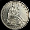 Image 1 : 1869 Seated Liberty Half Dollar UNCIRCULATED