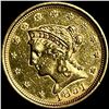 Image 1 : 1851 $2.50 Gold Quarter Eagle CLOSELY