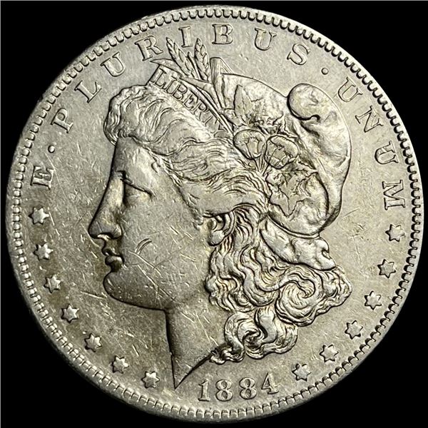 1884-S Morgan Silver Dollar CLOSELY UNCIRCULATED
