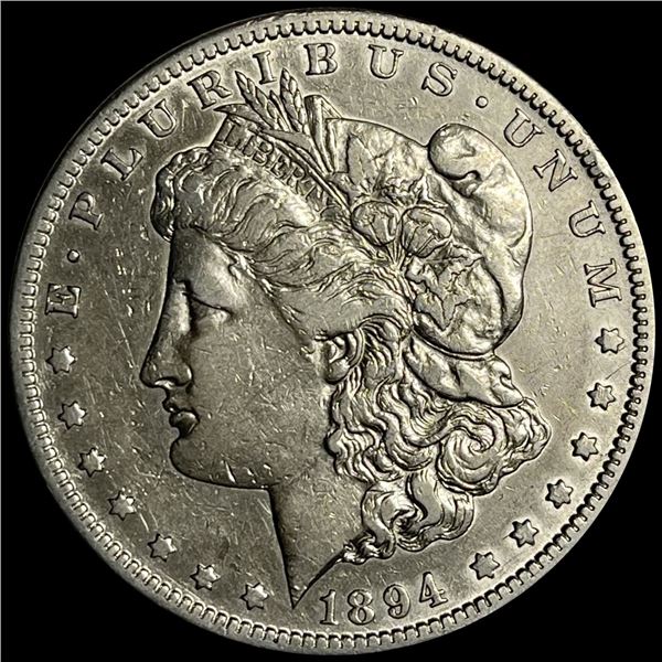 1894-S Morgan Silver Dollar NEARLY UNCIRCULATED