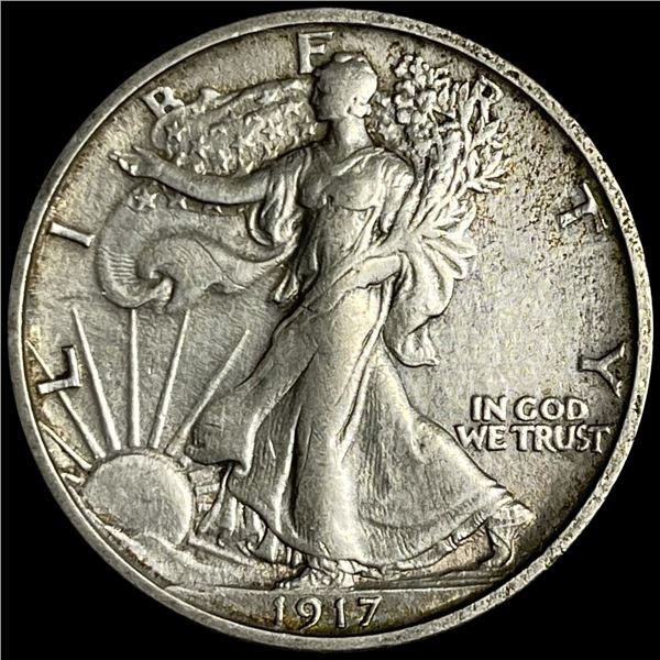 1917-S Walking Liberty Half Dollar UNCIRCULATED