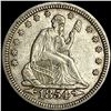 Image 1 : 1854 Arrows Seated Liberty Quarter CLOSELY UNC