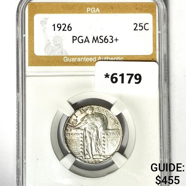 1926 Standing Liberty Quarter PGA-MS63+