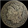 Image 1 : 1881-CC Morgan Silver Dollar NICELY CIRCULATED