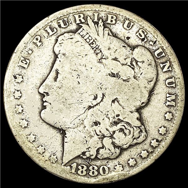 1880-CC Morgan Silver Dollar NICELY CIRCULATED