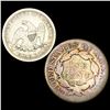 Image 2 : (2) Misc Coins LIGHTLY CIRCULATED