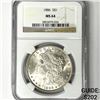 Image 1 : 1886 Morgan Silver Dollar NGC-MS64