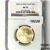Image 1 : 2003-W $10 1/4 oz American Gold Eagle NGC-MS70