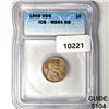 Image 1 : 1909 VDB Wheat Cent ICG-MS64 RB