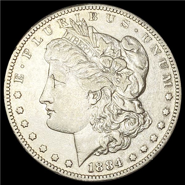 1884-S Morgan Silver Dollar CLOSELY UNCIRCULATED