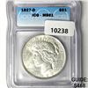 1927-D Silver Peace Dollar ICG-MS61