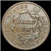 Image 2 : 1828 Classic Head Half Cent CLOSELY UNCIRCULATED
