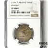 Image 1 : 1792 Kentucky Token NGC-XF45 BN Plain Edge