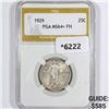 Image 1 : 1929 Standing Liberty Quarter PGA-MS64+ FH