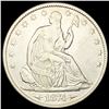 Image 1 : 1874 Arrows Seated Liberty Half Dollar CLOSELY