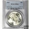Image 1 : 1923 Silver Peace Dollar PCGS-MS64