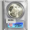 Image 2 : 1923 Silver Peace Dollar PCGS-MS64