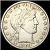 Image 1 : 1900-S Barber Half Dollar ABOUT UNCIRCULATED