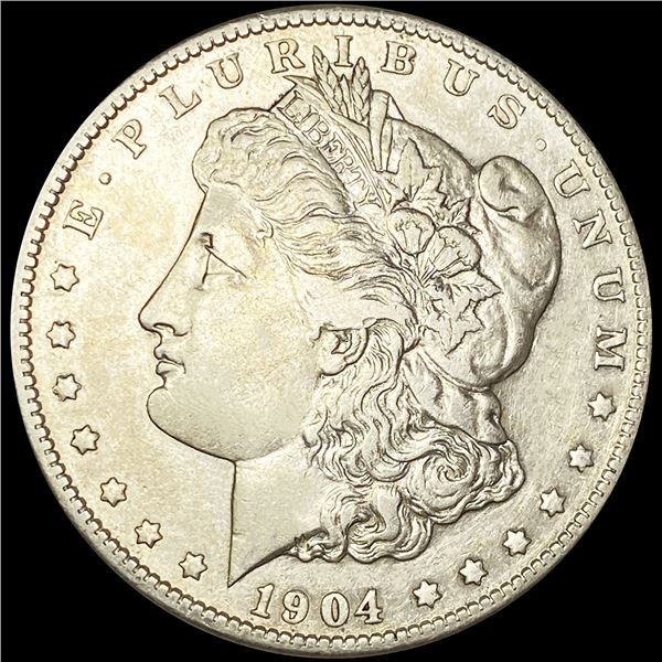 1904-S Morgan Silver Dollar CLOSELY UNCIRCULATED