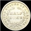 Image 2 : 1840 Seated Liberty Half Dime UNCIRCULATED