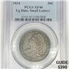 Image 1 : 1834 Capped Bust Half Dollar PCGS-XF40 Lg. Date,