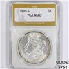 Image 1 : 1899-S Morgan Silver Dollar PGA-MS60