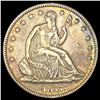 Image 1 : 1877 Seated Liberty Half Dollar CLOSELY UNC