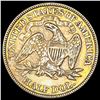Image 2 : 1877 Seated Liberty Half Dollar CLOSELY UNC