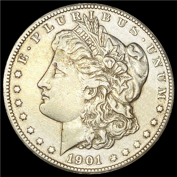 1901-S Morgan Silver Dollar CLOSELY UNCIRCULATED