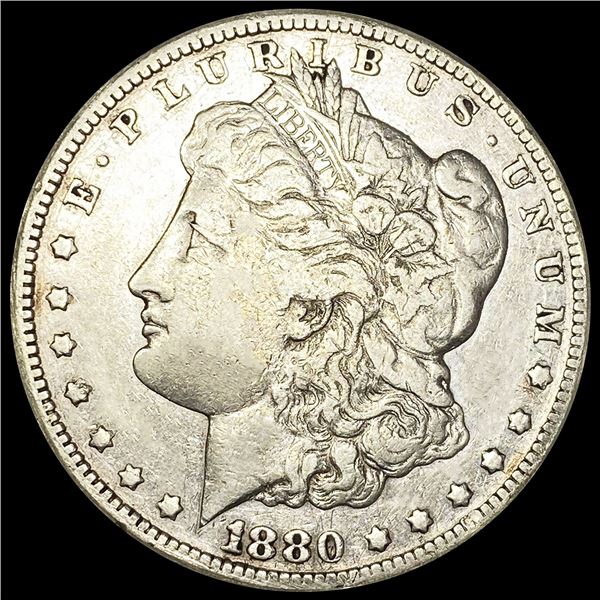 1880-CC Morgan Silver Dollar LIGHTLY CIRCULATED