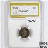Image 1 : 1903 Indian Head Cent PGA-MS65