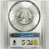 Image 2 : 2004-D High Leaf Wash Silver Quarter PCGS-MS64