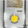 Image 1 : 1911 $2.50 Gold Quarter Eagle NGC-AU