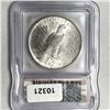 Image 2 : 1922 Dallas Hoard Silver Peace Dollar ICG-MS65