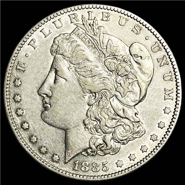 1885-S Morgan Silver Dollar CLOSELY UNCIRCULATED
