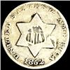Image 1 : 1852 Silver Three Cent NICELY CIRCULATED